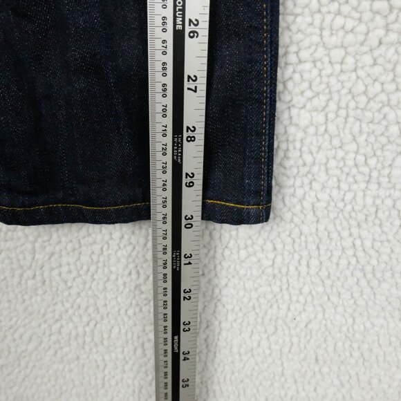 APC Jeans Mens 28X30 Blue Dark Wash Straight Leg New Cure F Heavyweight Denim - Picture 8 of 10